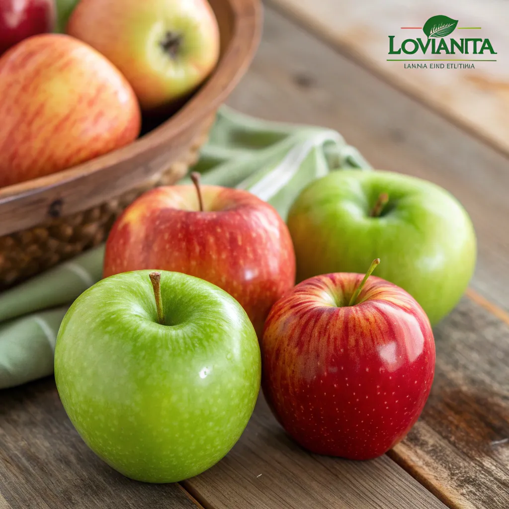Organic Apples from LORVANTRA